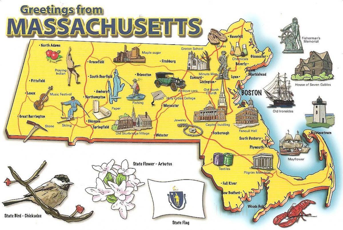 New England, usa Karte anzeigen