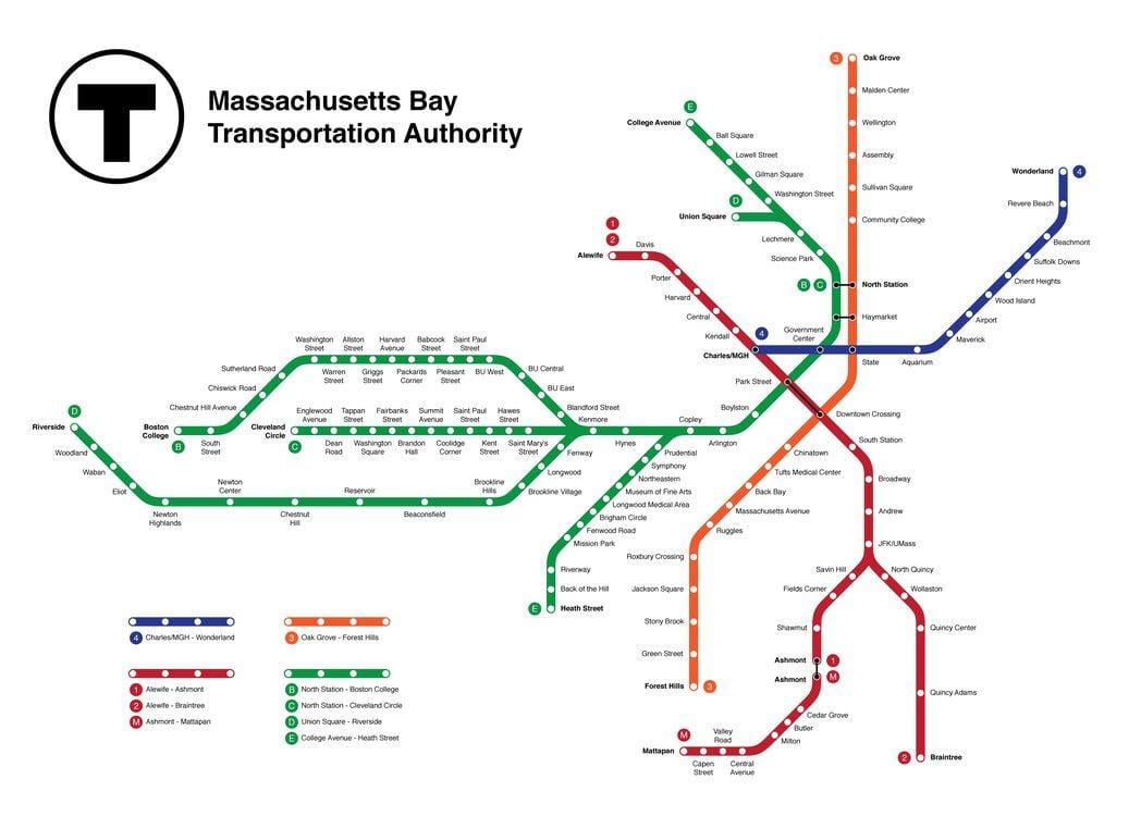 U-Bahn-Boston anzeigen